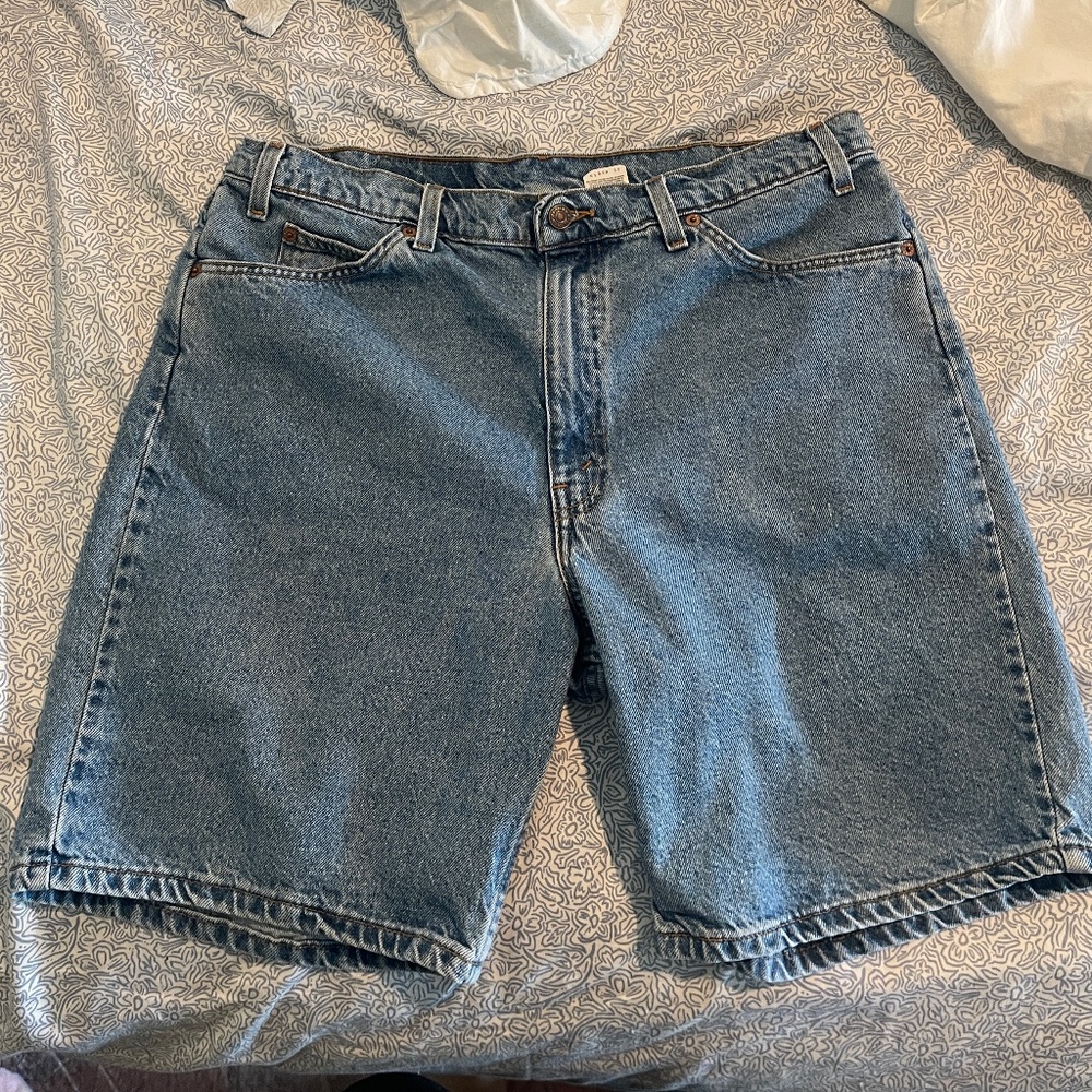Levi’s 550 Relaxed Fit Denim Shorts Men’s 38 Orange Label